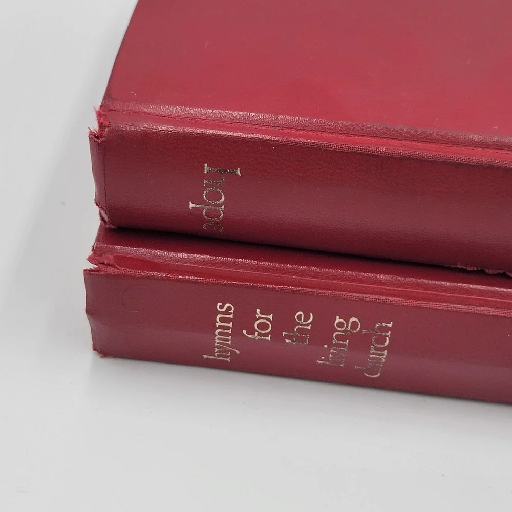 Vtg print 1980 Hymns for the Living Church: Hymnal by Hope Publishing  USA‎ Made